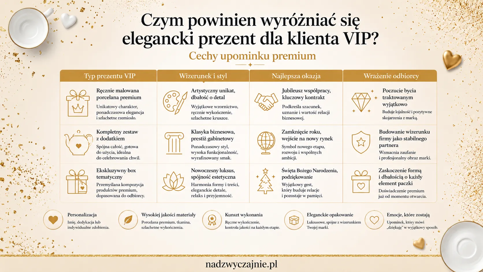 Czym powinien wyróżniać się elegancki prezent dla klienta VIP? Cechy upominku premium