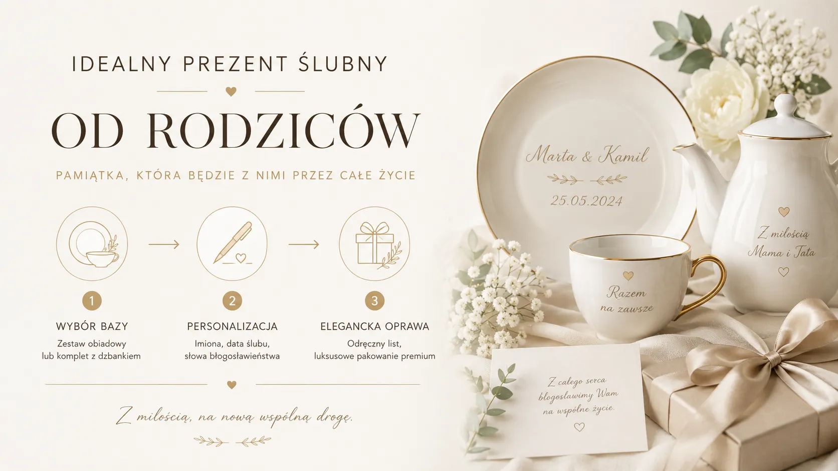 Idealny prezent ślubny od rodziców