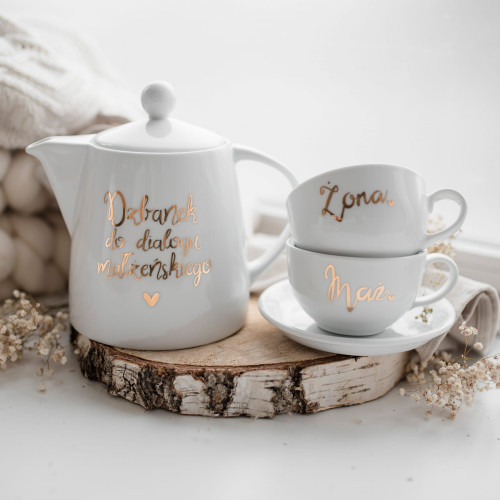 Pomysł na prezent ślubny – praktyczne porcelanowe upominki